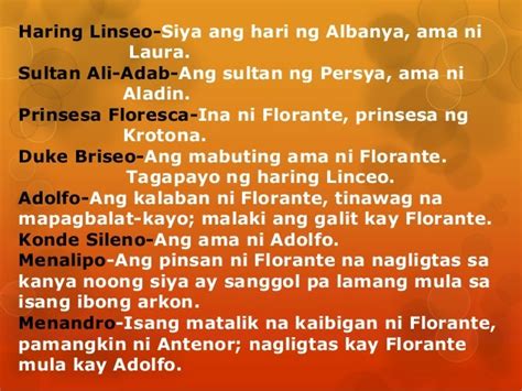 ano ang katangian ni duke briseo|The Characters (The Summary of “Florante at Laura”).